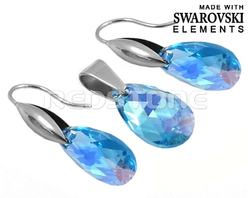 Sada Swarovski Elements RED832