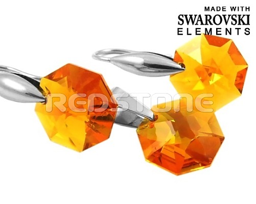Sada Swarovski Elements RED840