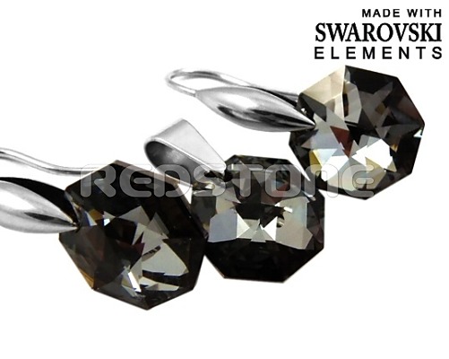 Sada Swarovski Elements RED841