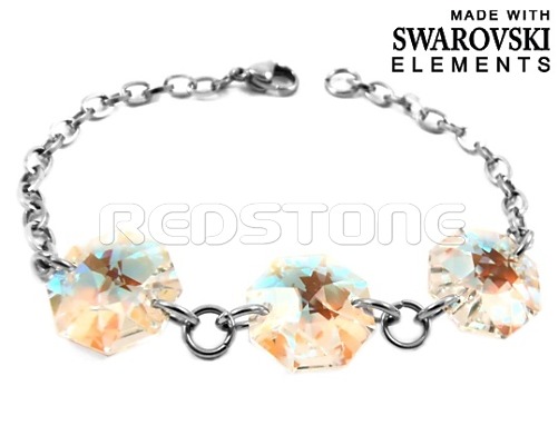 Náramok Swarovski Elements RED856