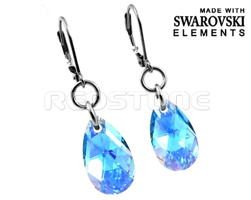 Náušnice Swarovski Elements RED844 