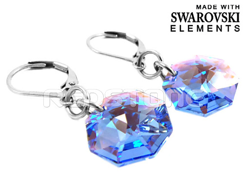 Náušnice Swarovski Elements RED872