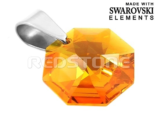 Prívesok Swarovski Elements RED828