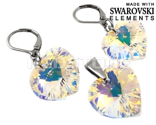 Sada Swarovski Elements RED854