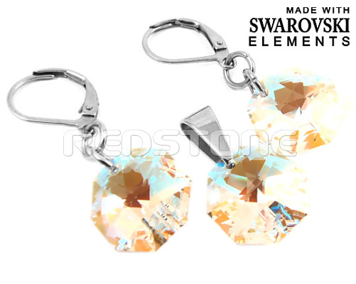 Sada Swarovski Elements RED875 