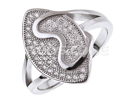 Strieborný prsteň RP0058